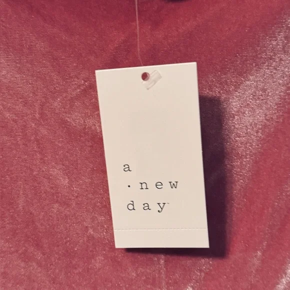 A NEW DAY ~ Womens Ruched Tank Top - Mauve ~ all sizes Mock turtleneck - Picture 4 of 4